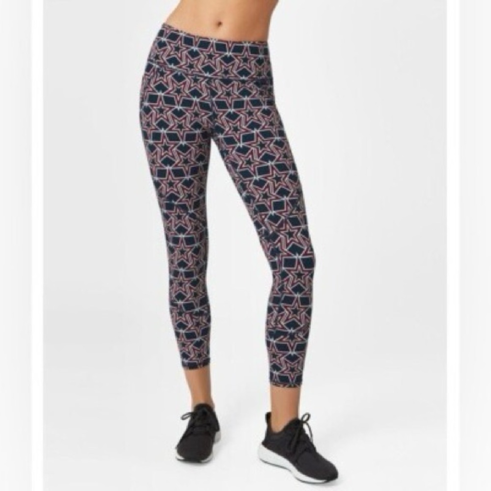7/8 All Over Star Print Leggings